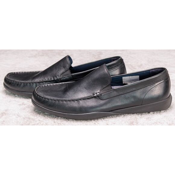 Cole Haan Lovell 2 Black Leather Loafers Grand OS Slip On Mens Size 11 main image 12